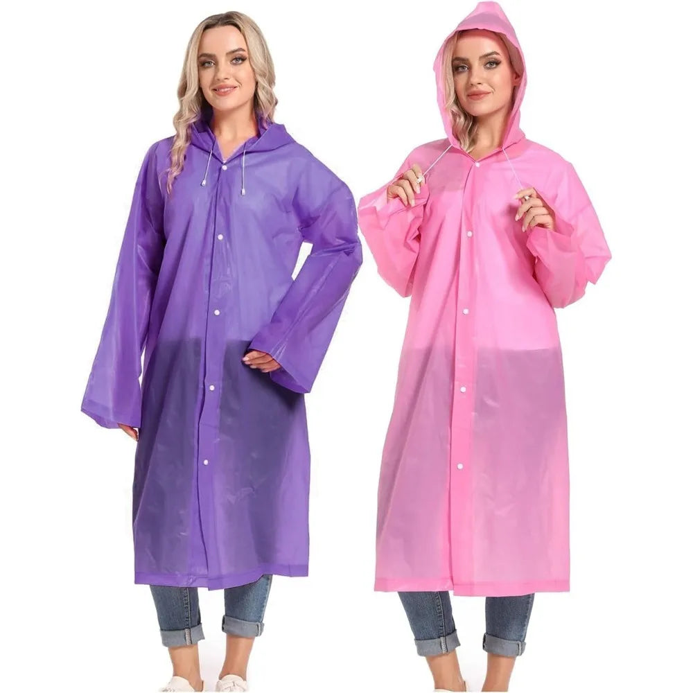 Waterproof Raincoat Outdoor Hiking Portable Adult Poncho Raincoat Emergency Anti-rain coat 2024 New fashion coloful choice Oasis Select