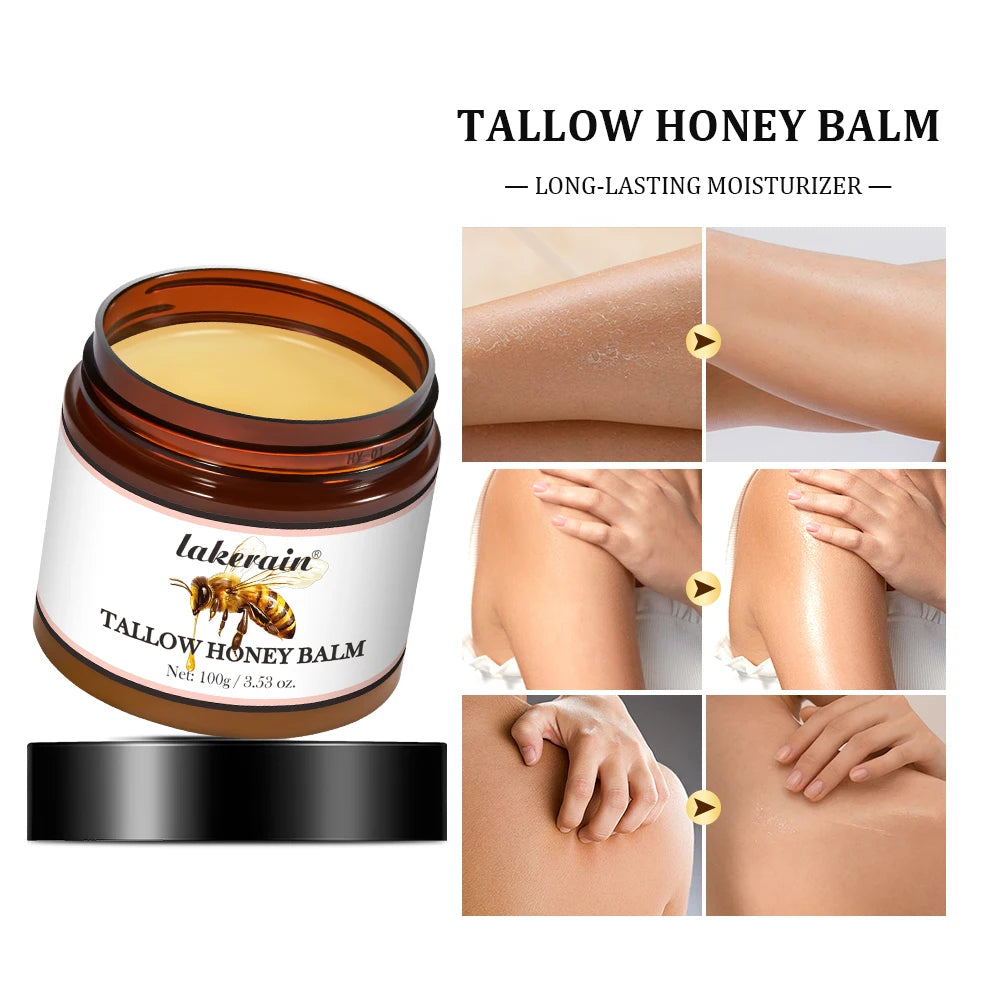 Honey Tallow Balm – Natural Moisturizing Cream | 100g