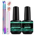 Gel Nail Polish Remover & Cuticle Care Set – 5-Piece DIY Kit