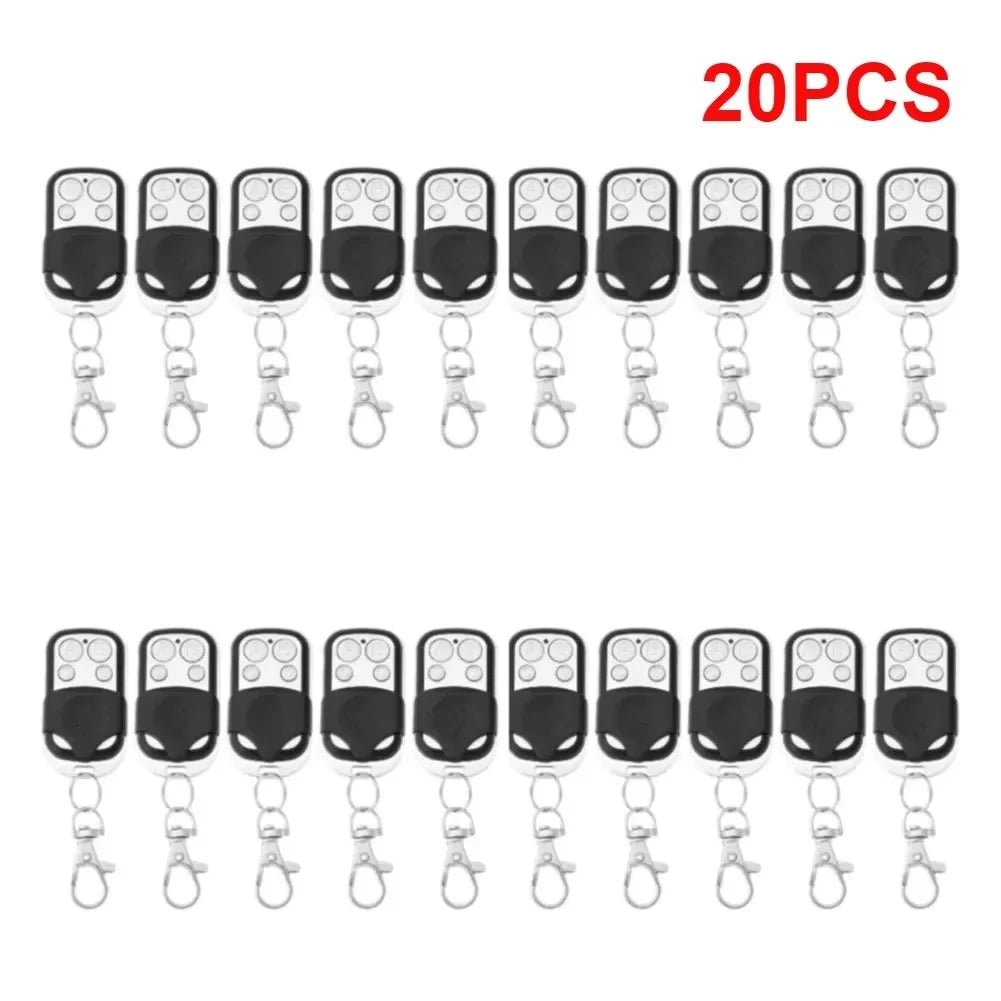 1-50pcs 433MHz Remote Control Universal Garage Remote 4 Buttons Duplicator Controller Replacement Wireless Car Keys for Garage Oasis Select 20pcs