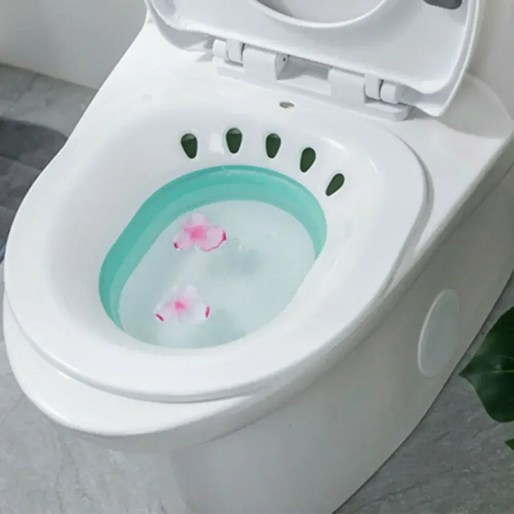 Portable Bidet Sitz Bath Tub Basin For Pregnant Women Hemorrhoids Patient Toilet Elderly Postpartum Sitz Bath Tub Basin Bidet Oasis Select