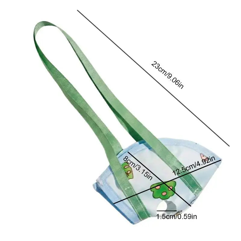 Breathable Parrot Carrier Bag | Budgie Cockatiel S/M/L/XL