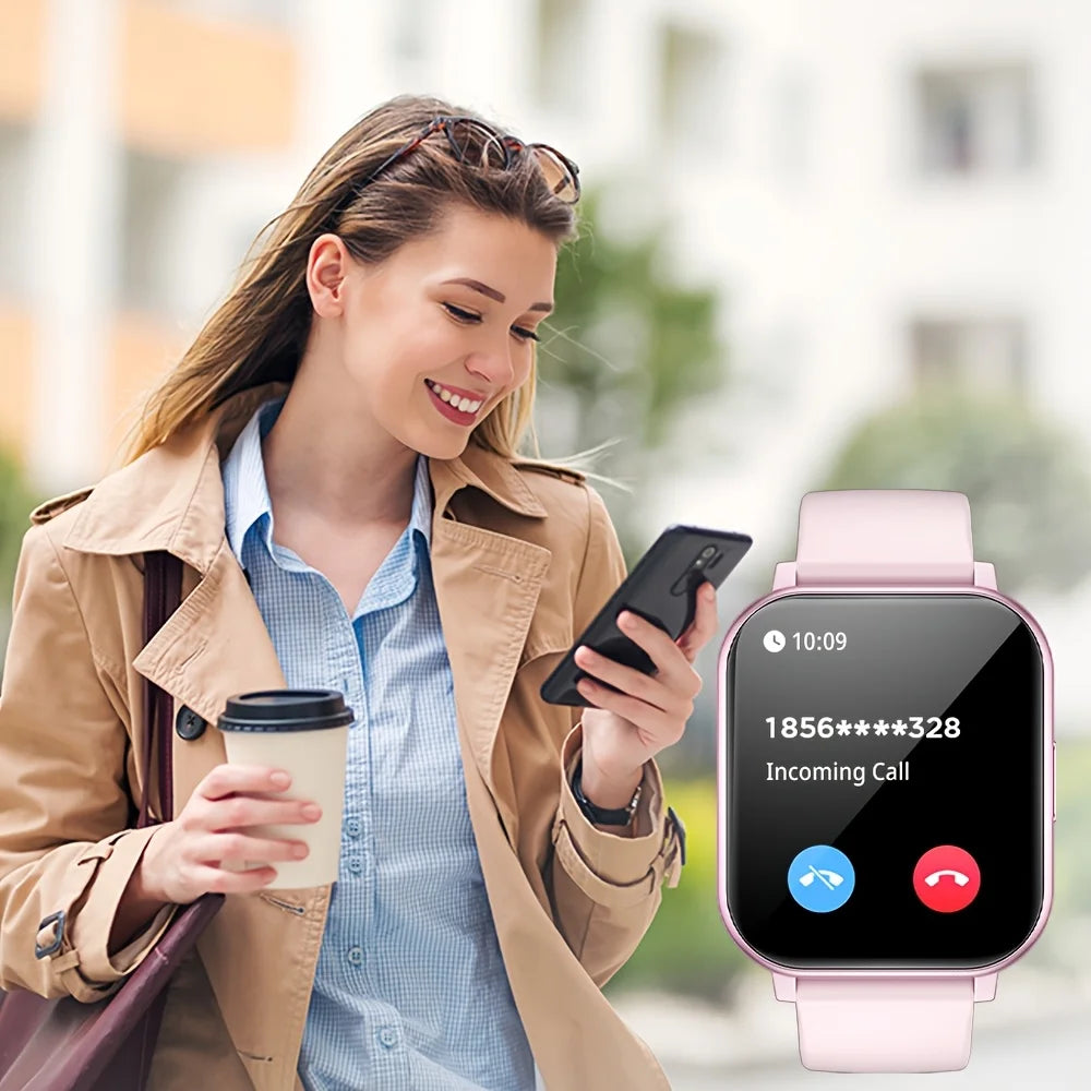 ERUN Premium Smart Watch – Multi-Sport, Call & Music Control