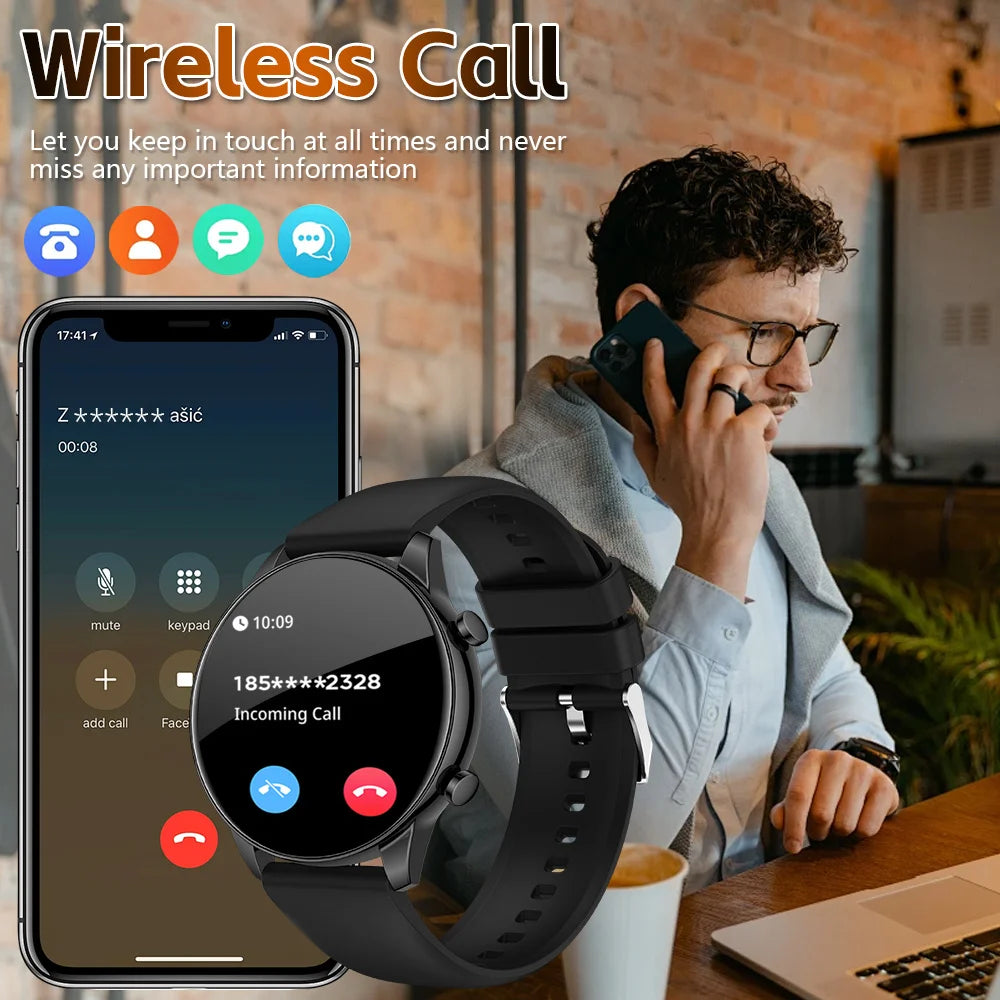 ERUN Smart Watch – Wireless Calls, Sports Modes & Fitness Tracker