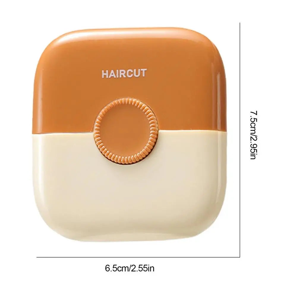Trim Comb Hair Clipper Comb Double Side Scissors Razor Hair Cutting Tool For Women Children's Haircut Remove Split Ends Oasis Select orange China Mainland