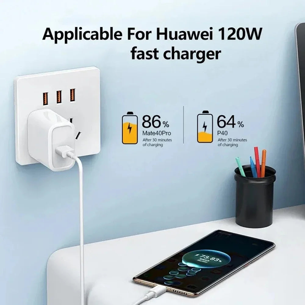 100w Fast Charging USB Type C Cable Data Sync Wire for Mobile Phones Compatible with Huawei P30 Xiaomi Realme Samsung Poco X6 Oasis Select