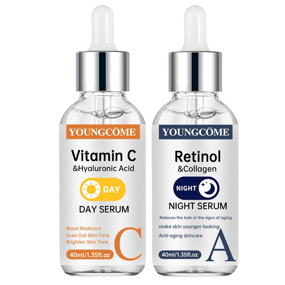 Vitamin C & Retinol Face Serum – Brightening & Firming 40/60ml