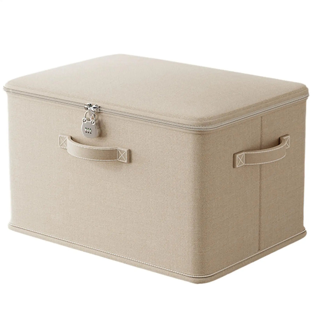 Storage Box with Lock Odor Proof Storage Container Stackable with Handle Locking Organizing Bin Washable Shelf Baskets for Home Oasis Select