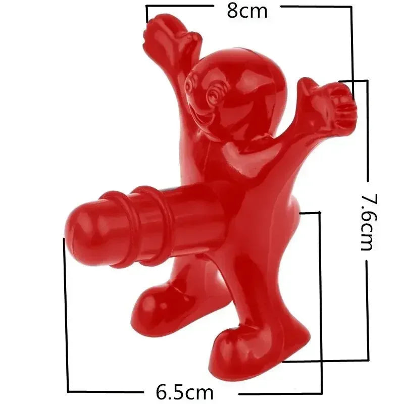 Red Villain Wine Tool Spoof Open Beer Little Red Man Wine Cork Opener Valentine's Day Christmas Housewarming Gift Oasis Select