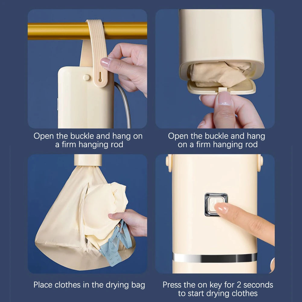 Portable Mini Foldable Electric Clothes Dryer | Apartment & RV