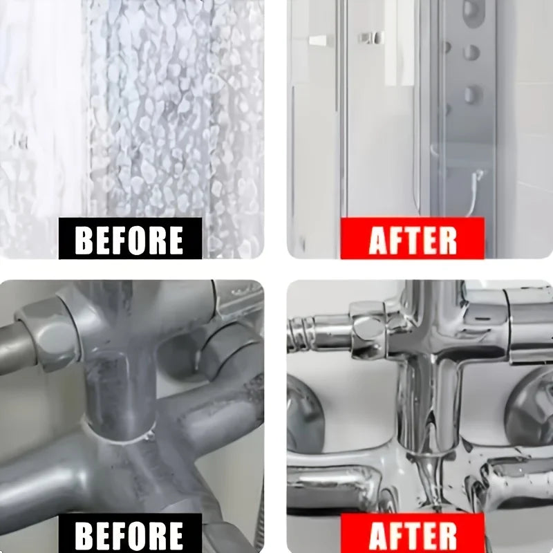 QIFENGHE Glass Cleaner Spray – Shower Door & Hard Water Stains Glass Cleaner Spray Oasis Select