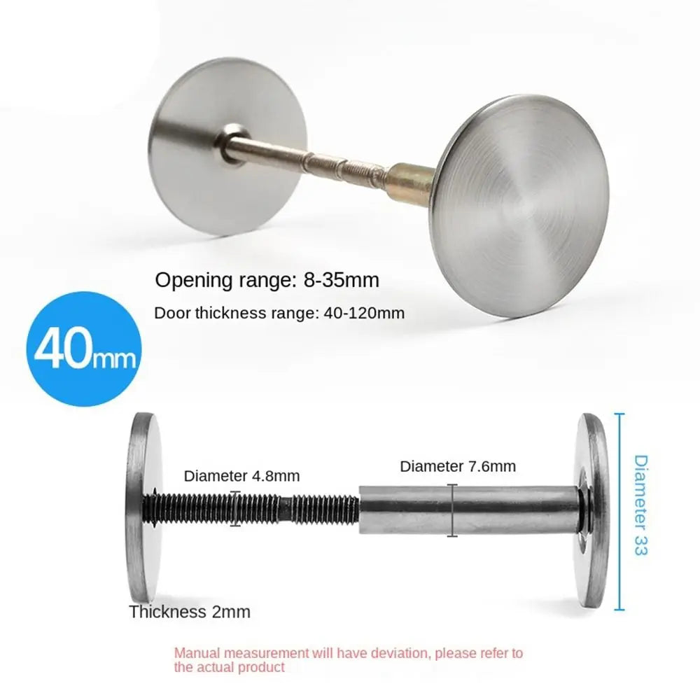 New Galvanized Door Hole Blocker Anti Theft Safety Cat Eye Blocker Multifunctional Decorative Cover Lock Hole Patching Tool Door Oasis Select Style 7