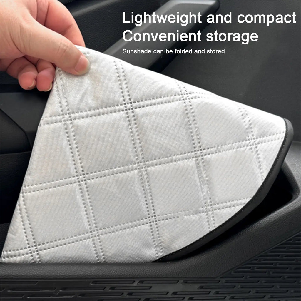 Car Steering Wheel Cover Heatproof Isolation Sun Protection Shade High-Temperature Resistant Car Steering Wheel Sun Block Oasis Select