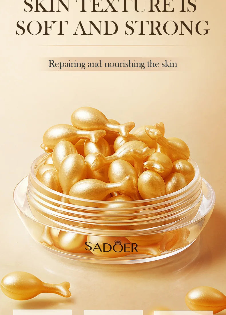 Snail Secretion Facial Essence Capsules – Moisturizing Serum