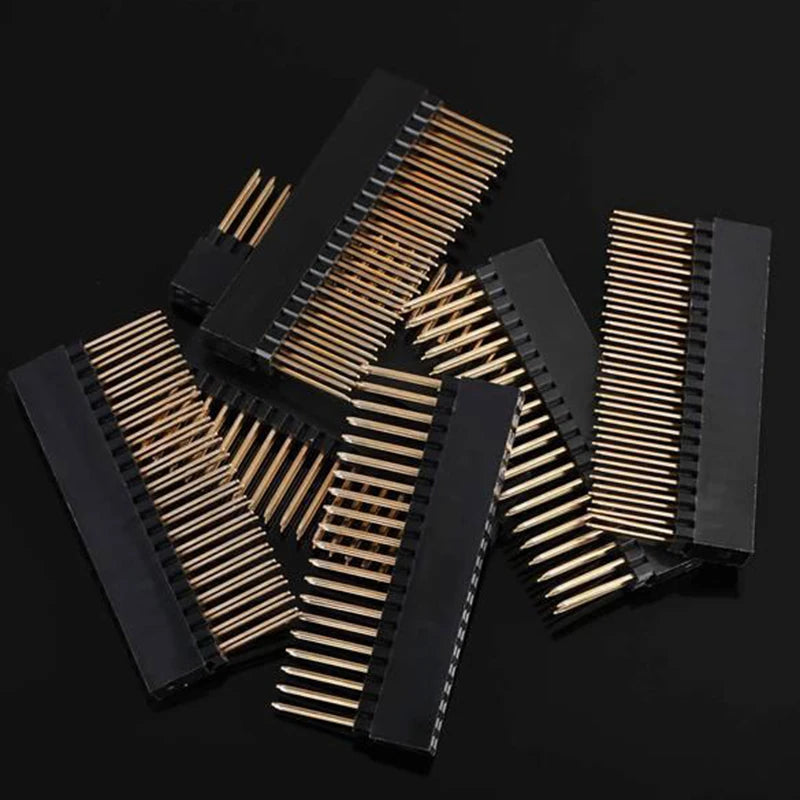 2 x 20(40 Pin) Stacking Header for A+/B+/Pi 2/Pi 3 Extra Tall Header (Pack of 4) Oasis Select