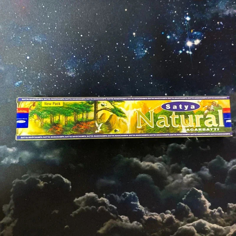 Reiki Power Incense Sticks India Satya Incenses Home Fragrance Sandalwood NAG Champa Flavors Household 6/12box Line Aromatherapy Oasis Select NATURAL 6 small boxes
