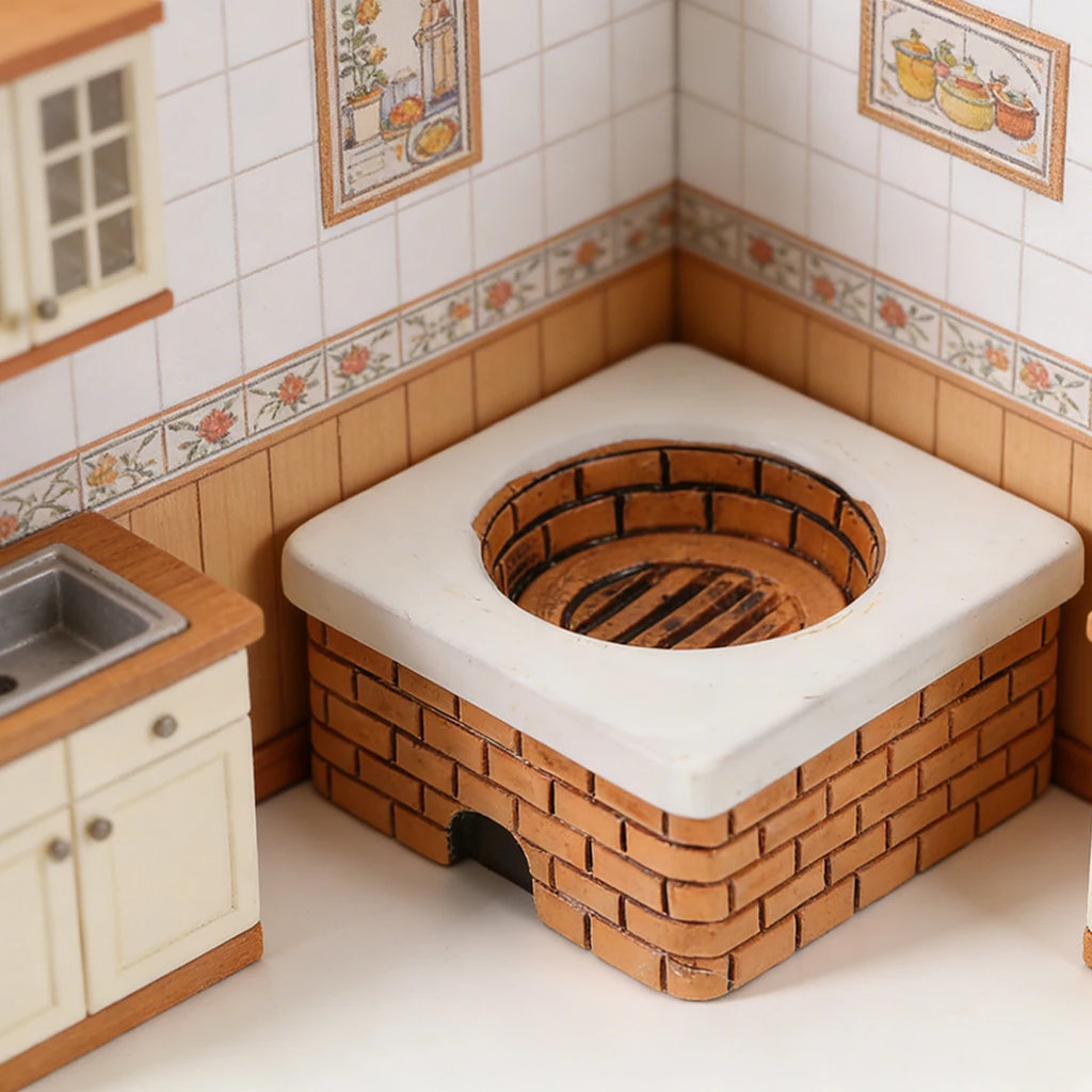 3 PCS Mini Kitchen Pot with Lid – Dollhouse Cookware for Stove, fairy garden paths,Micro Landscape & Diorama DIY Projects Oasis Select