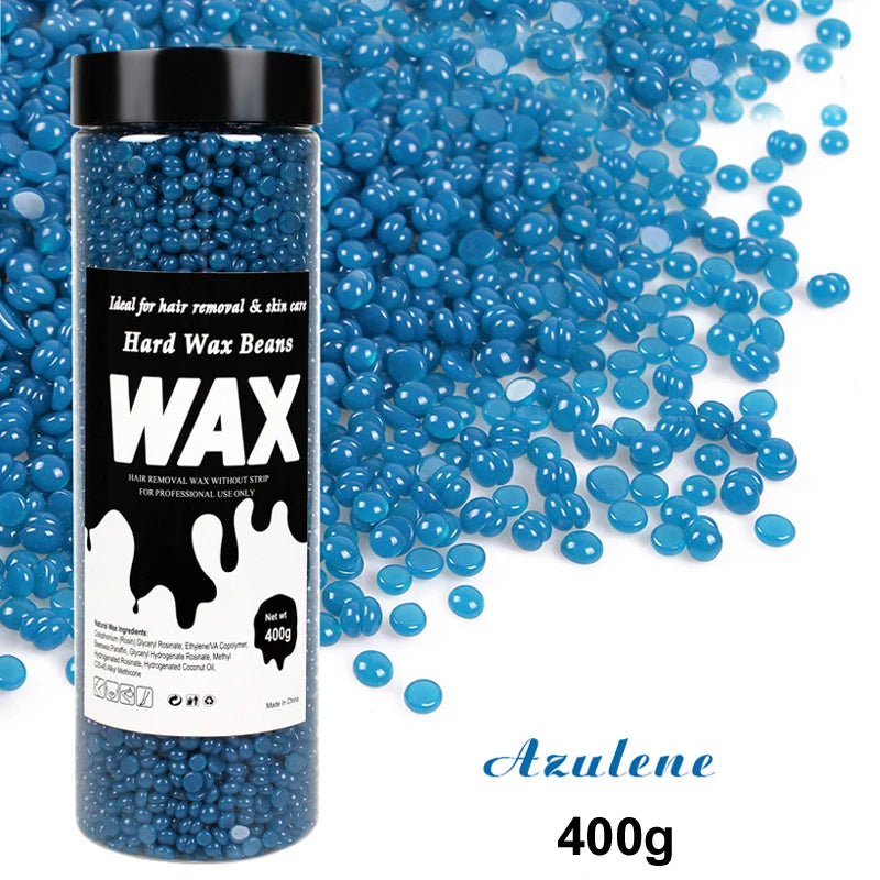 400g Canning Wax Beads For Hair Removal Hot Film Painless Waxing Beads Heating Wax Machine Body Bikini Face Legs Hair Removal Oasis Select 038-400g-Chamomile