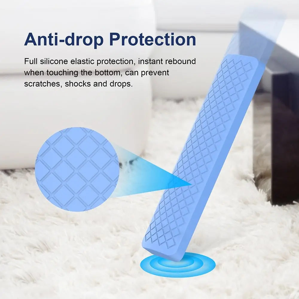 Protective Case Remote Control Case Plain Color Shockproof TV Stick Cover Silicone for Xiaomi TV Box S (2nd Gen) Oasis Select