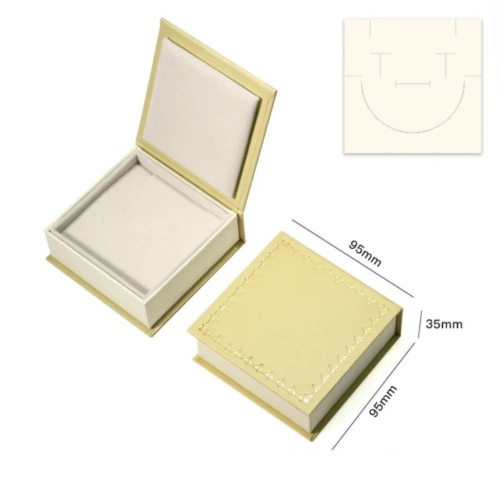 Creative Flip Cover Book Shaped Jewelry Box Earrings Ring Necklace Storage Case with Sponge Women Portable Travel Jewelry Holder Oasis Select Yellow 2