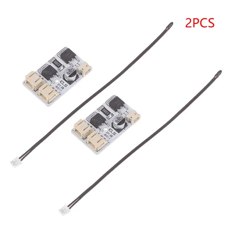 DIY Fan Temperature Control Board Fan Speed Control Step-Down Board Automatic Fan Controller No Welding DIY PCB Module Oasis Select A1 2PCS