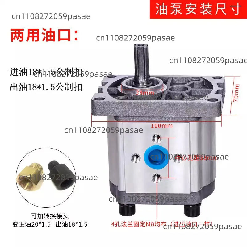 CBN-E310 Hydraulic Gear Pump – Small Oil Pump for Machinery