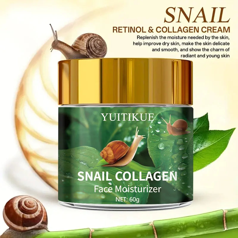 Snail Retinol & Collagen Cream 60g – Anti-Wrinkle Moisturiser