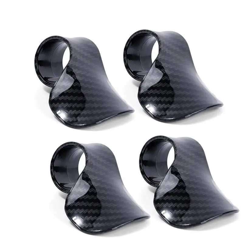 1-4pcs Motorcycle Accelerator Booster Non-Slip Handle Control Assist Grip Handlebar Labor Saver Tools Motor Assist Boosters Clip Oasis Select 4pcs carbon fibre