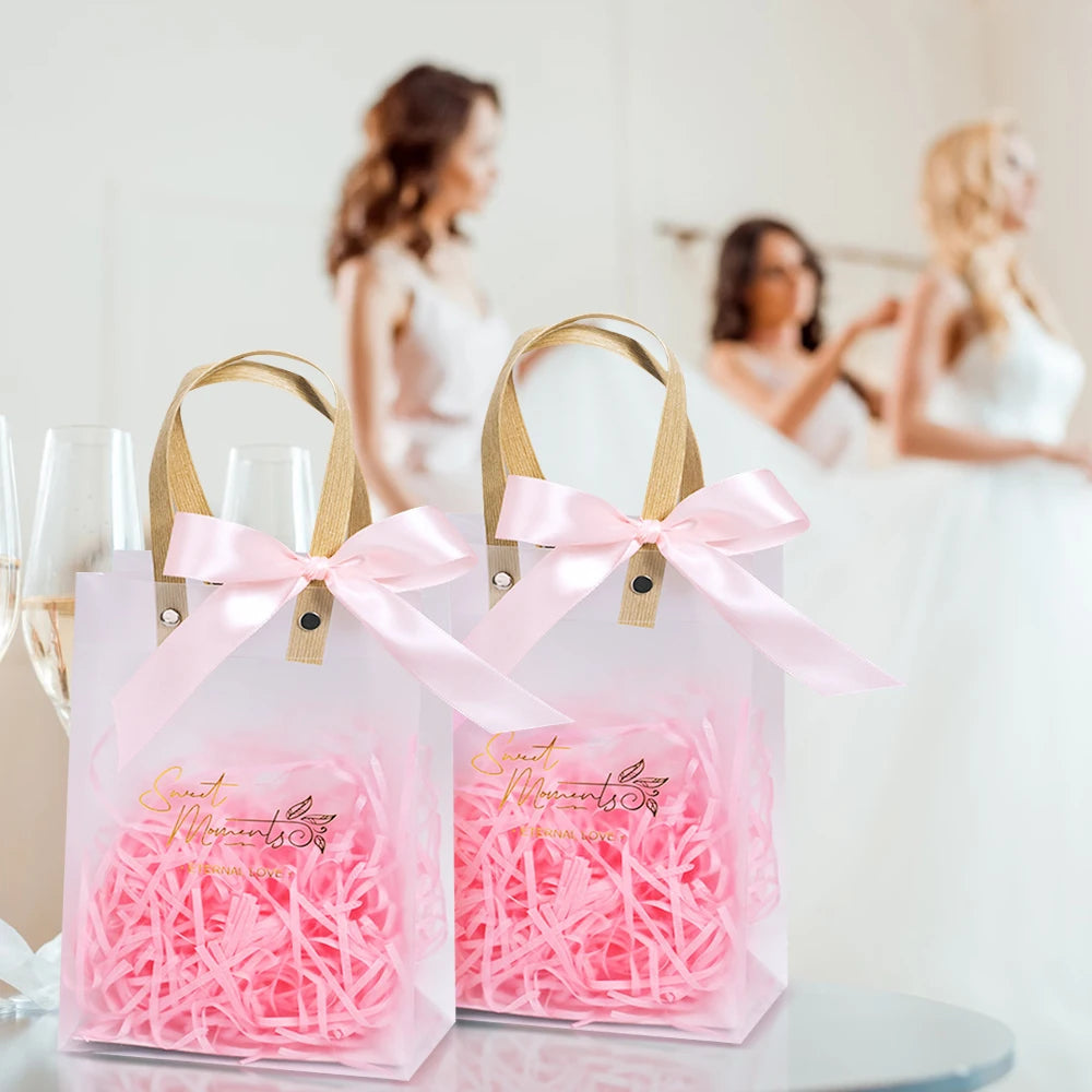 20pcs tote bag wedding party gift souvenir, 6.3x5.9in, christmas haloween gift bag, craft, wedding, small business supplies Oasis Select