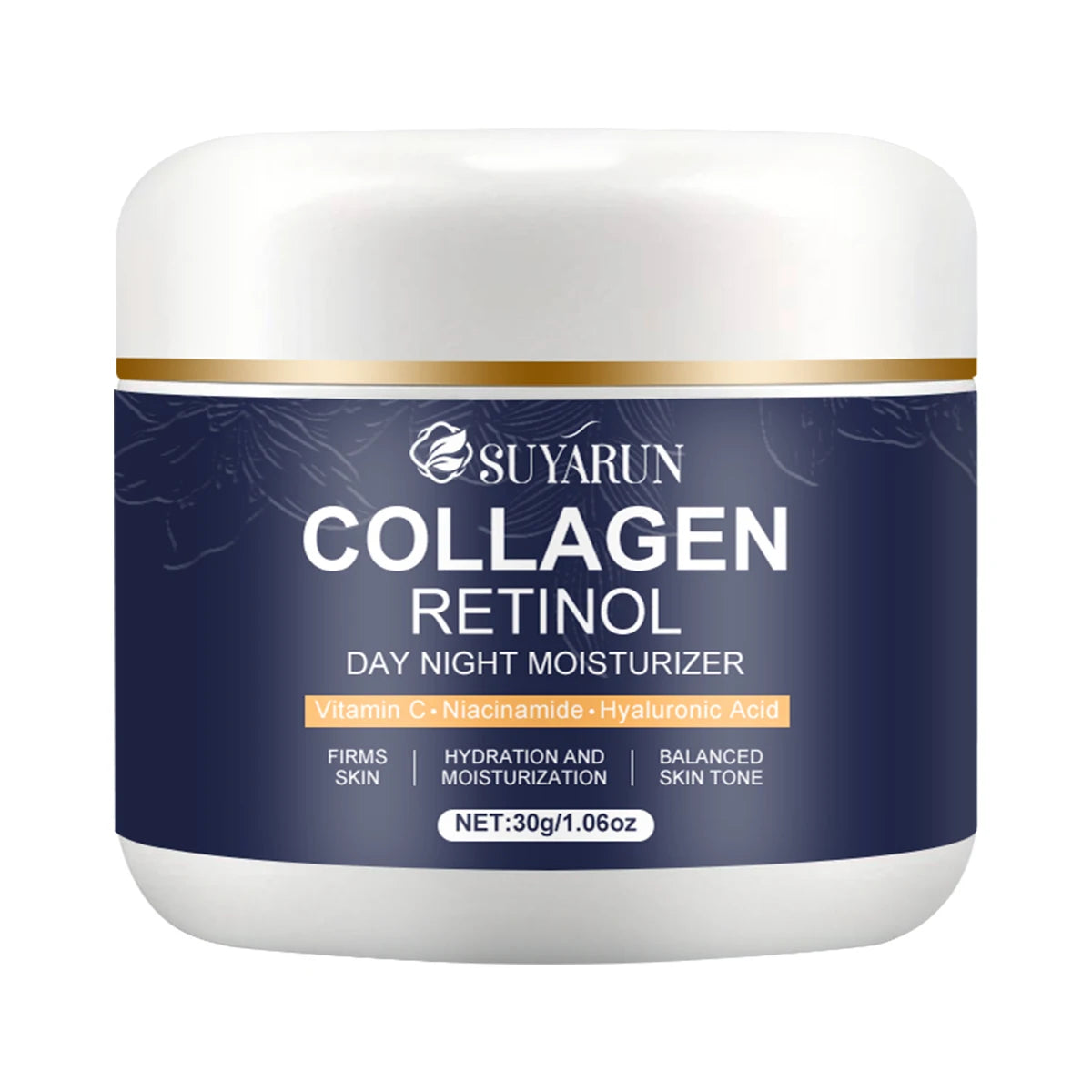 Collagen Retinol Moisturizer – Vitamin C & Niacinamide Cream