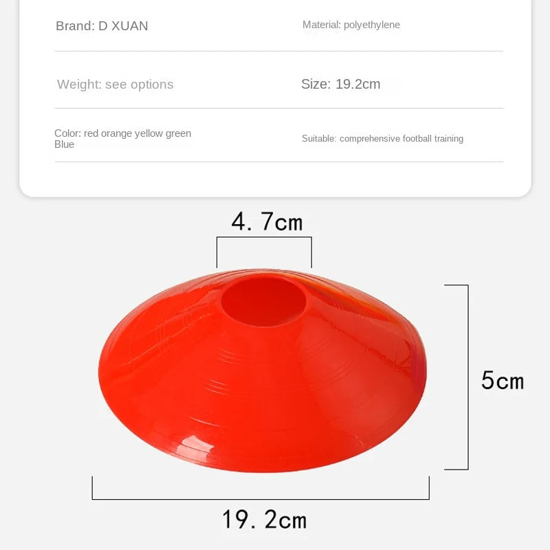 FootballTraining LogoTraining Obstacle Logo Plate Obstacle Marking Discs Marking Signpost Roadblocks SoccerTraining Supplies Oasis Select