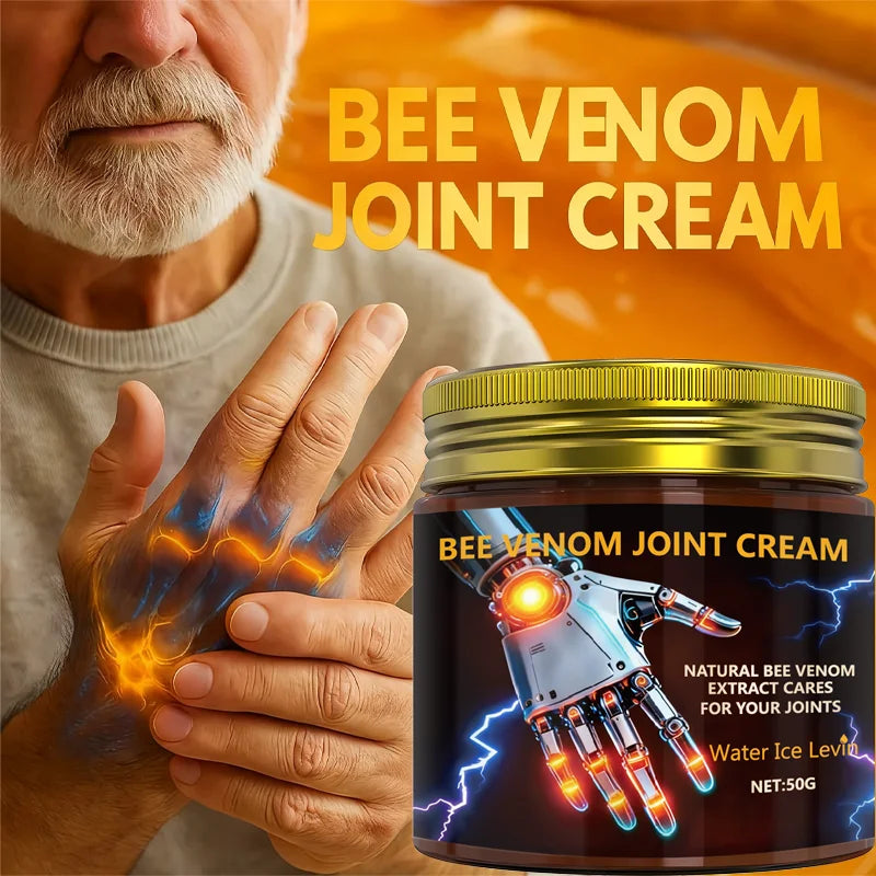 Bee Venom Joint Cream – Hyaluronic Acid & Natural Extract Joint Care Cream Oasis Select