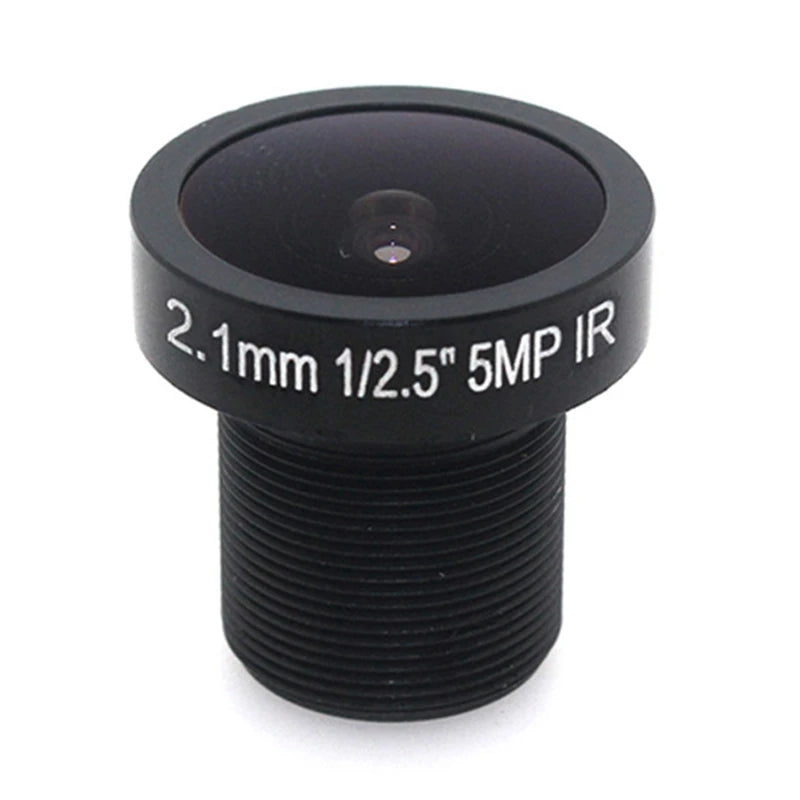 Fisheye Lens 2.1Mm 5MP Lens Wide Angle Lens HD Network Lens 180 Degree Wide Angle Of View Oasis Select Black NONE