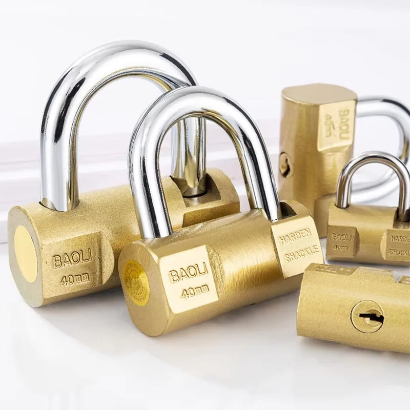 Padlock Small Locks for Luggage Case Locker Home Improvement Hardware 30mm 40mm Include 3Keys Oasis Select