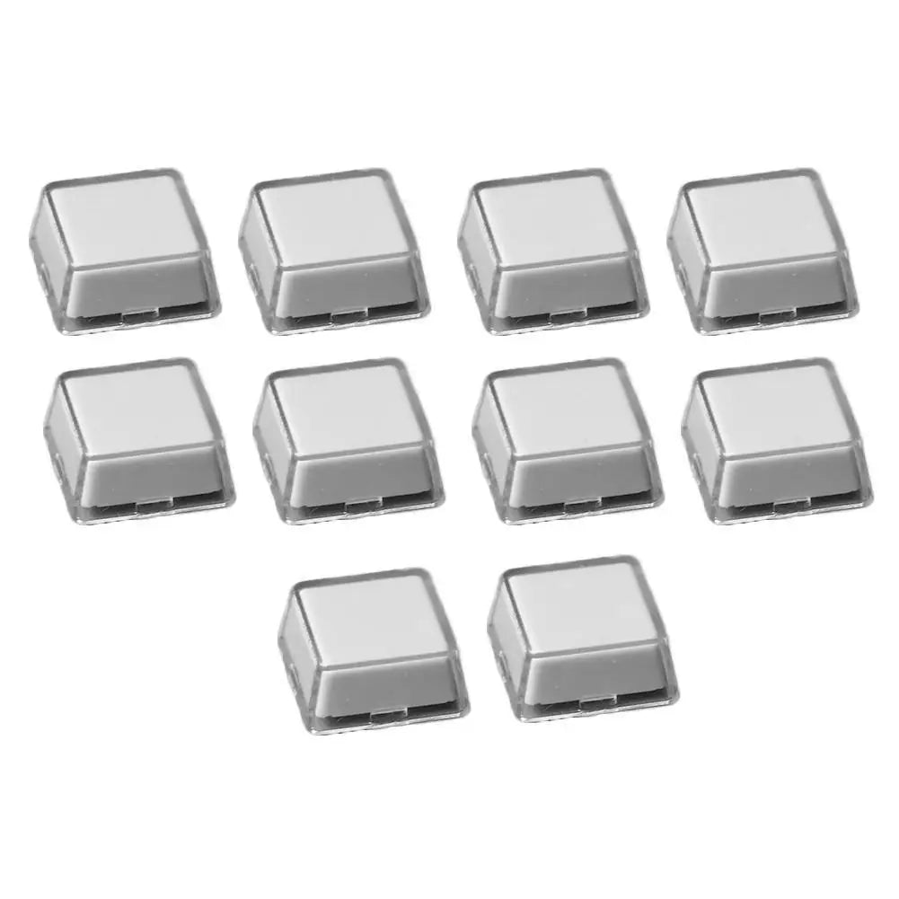 Transparent Relegendable Keycaps MX Switch – 10 Pack Custom Labels