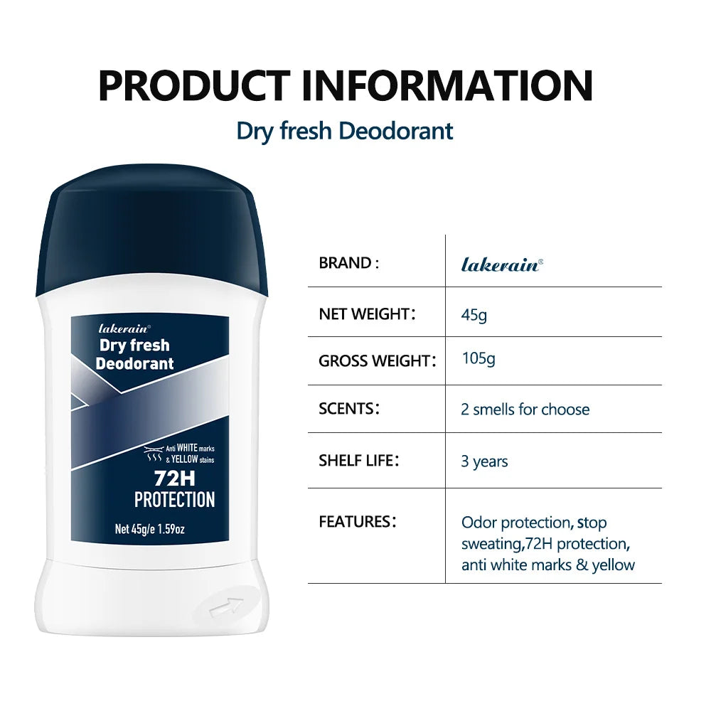 ibcccndc Men's Deodorant Cream – Long-Lasting Underarm Freshness
