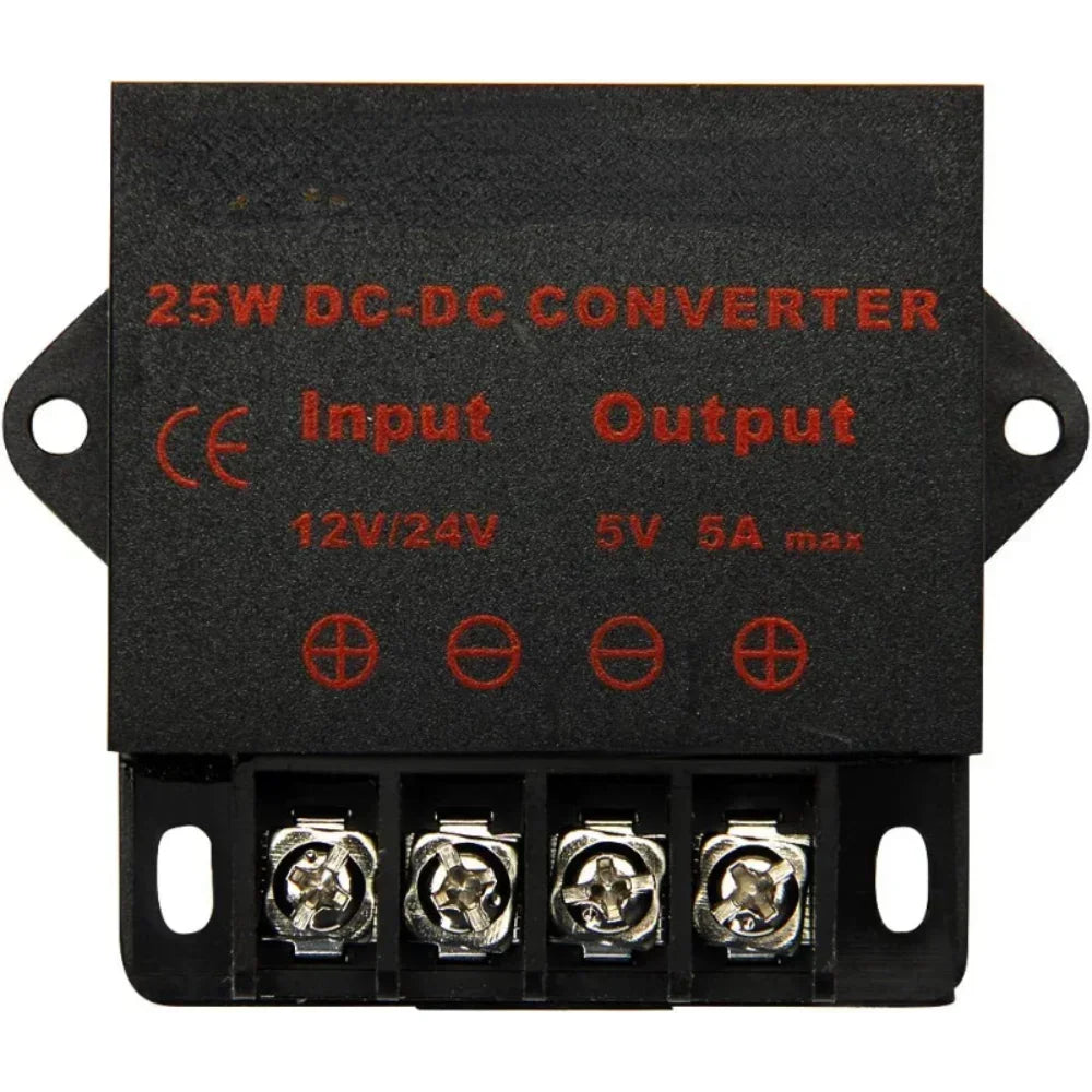 12V/24V to 5V 12V to 5V 24V to 5V 5A 10A 15A DC DC Converter Regulator Car Step Down Reducer CE Certificated Step-down module Oasis Select 12V 24V TO 5V 5A