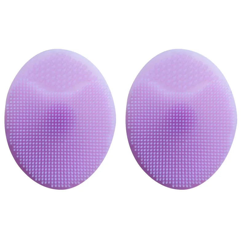 1 Shampoo Brush Baby Infant Bathing Soft Silicone Boys Kids Shower
