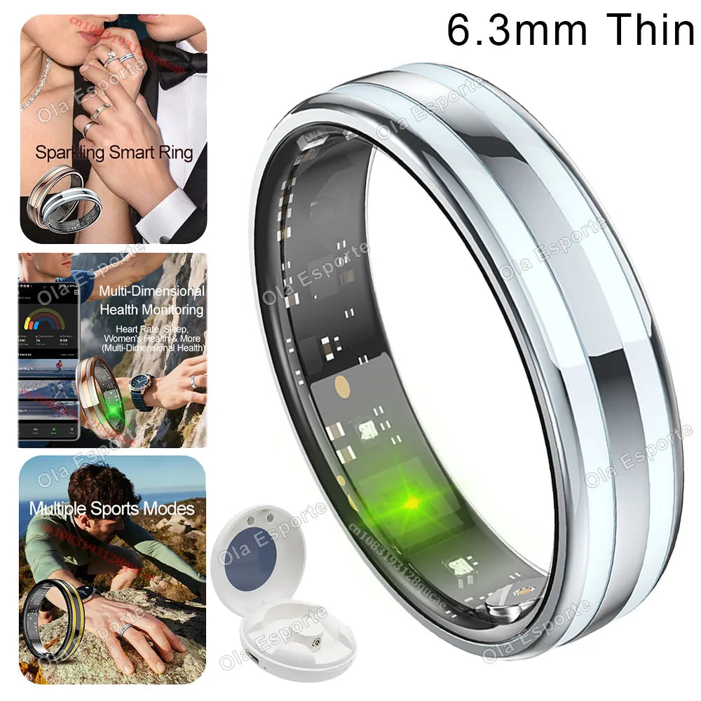 Ola Esporte Smart Ring – Health, Sleep & Multi-Sport Monitor