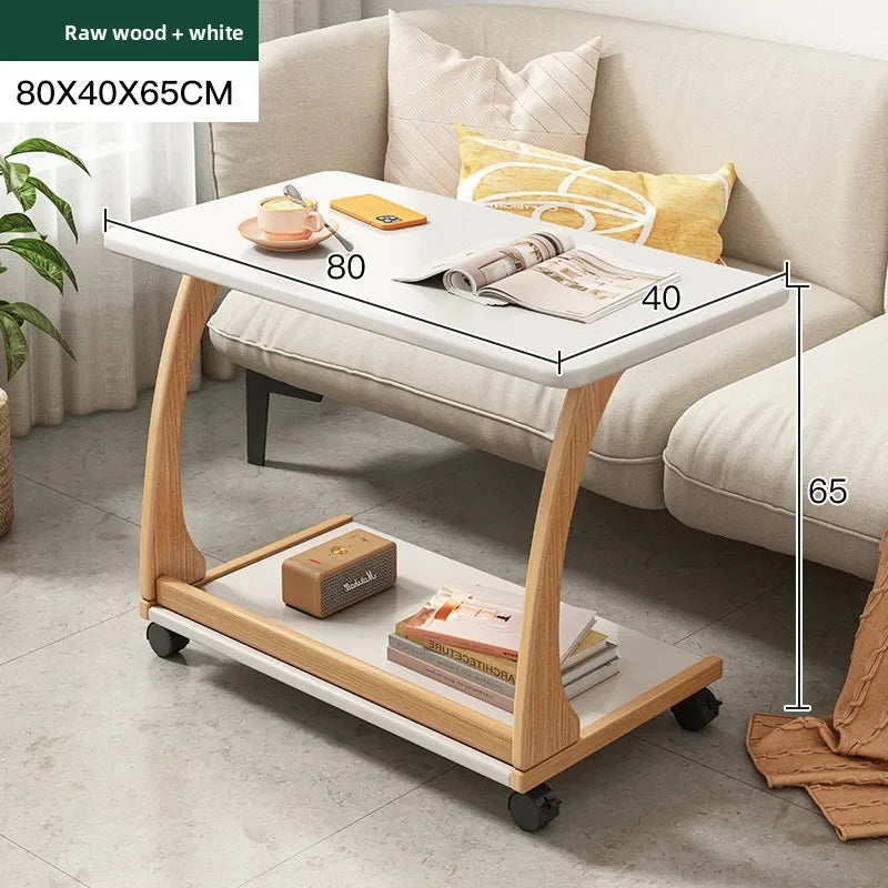 Multi-functional Removable Flip Solid Wood Edge Few Living Room