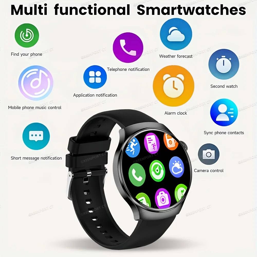 ERUN Premium Smart Watch – Sports, Calls & Music Control