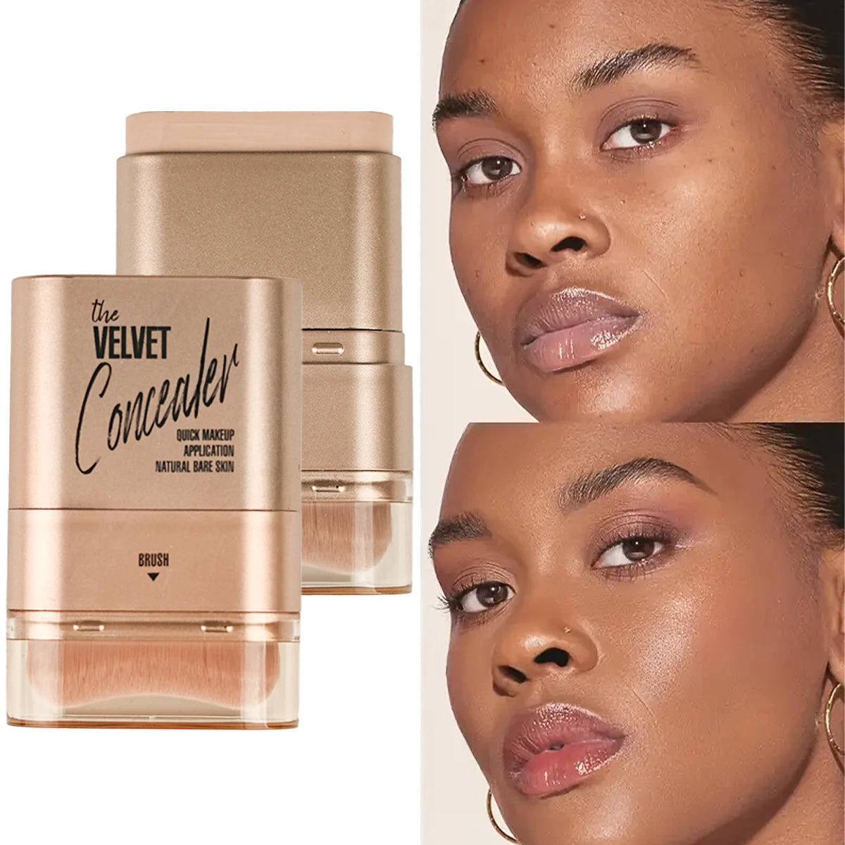 Hello Kiss Contour & Concealer Stick – Long-Wear, All Skin