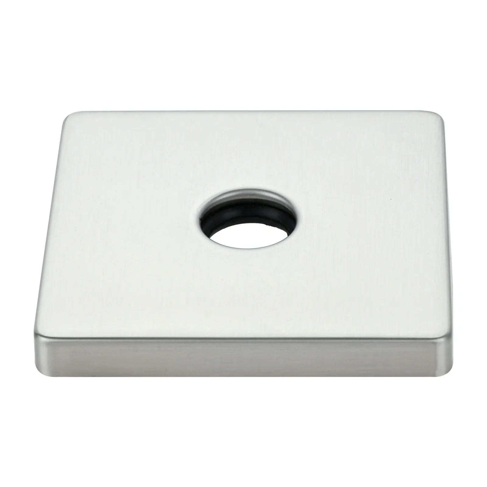 3.5 inch Square Shower Flange Cover Universal Shower Arm Flange Oversized Replacement Escutcheon Cover Plate for All G1/2in Pipe Oasis Select Brushed Nickel