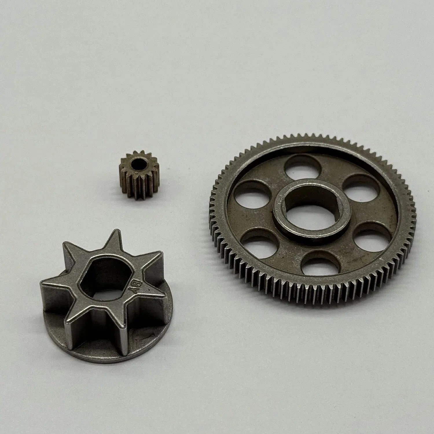 3Pcs Large Gear DIY Kit for Single Hand 4'/6' Mini Electric Li-Ion Chainsaw Felling Saw Essential Tool Set Oasis Select