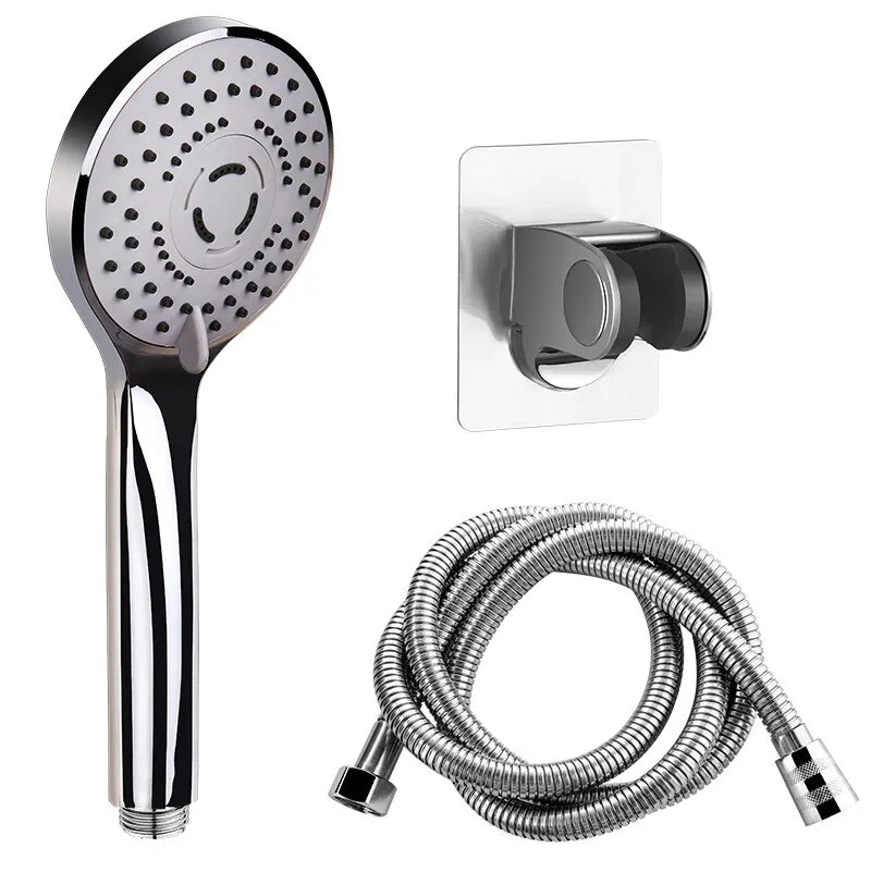 Bathroom Pressurized Hand Shower Package Accessories Shower Nozzle Large Water Output 5 Models Universal Adaptation Save Water Oasis Select Package2