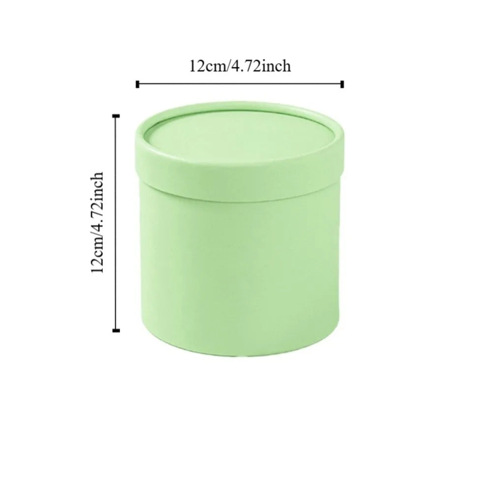 Round Flower Gift Box | Cardboard Packaging for Weddings & Parties