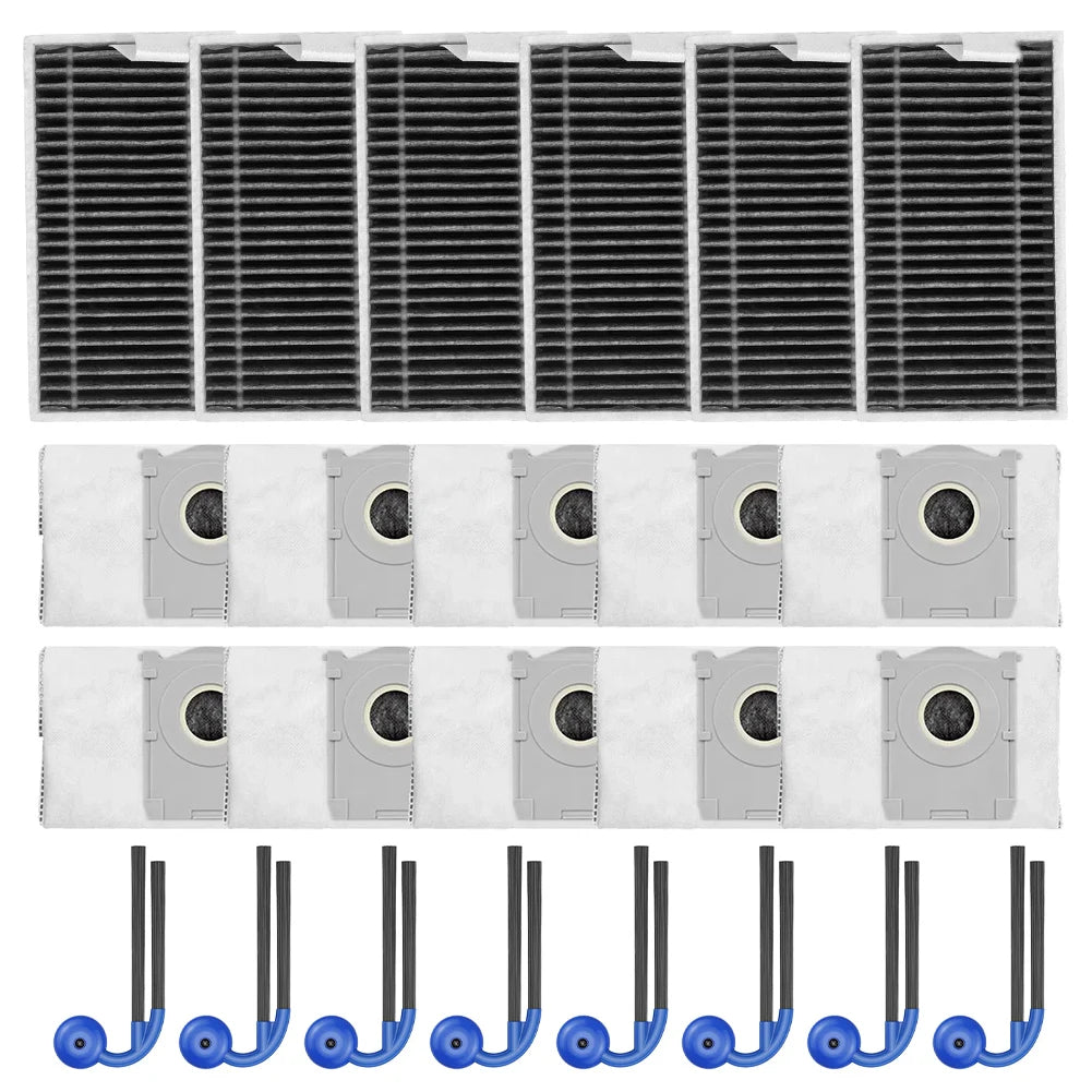 For Deeboot T90 Pro For Omni Robot Vacuum Replacement Accessory Brush Dust Bag Oasis Select Annual Sets