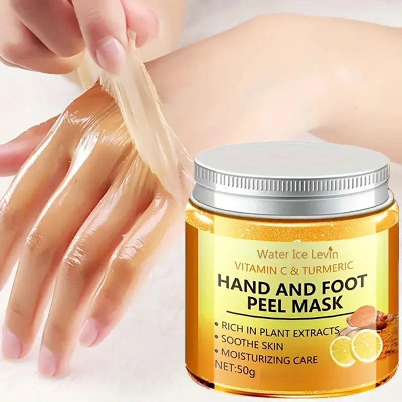 Vitamin C & Turmeric Hand Wax Mask – Brighten & Smooth Skin Hand Wax Mask Oasis Select Default Title