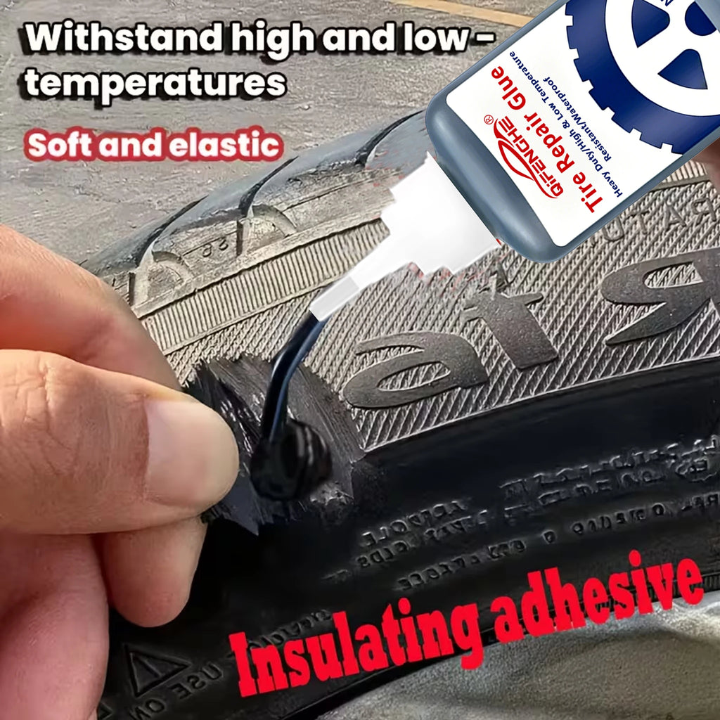 25g Waterproof Tire Repair Glue Kit – Car, Bike & Motorcycle