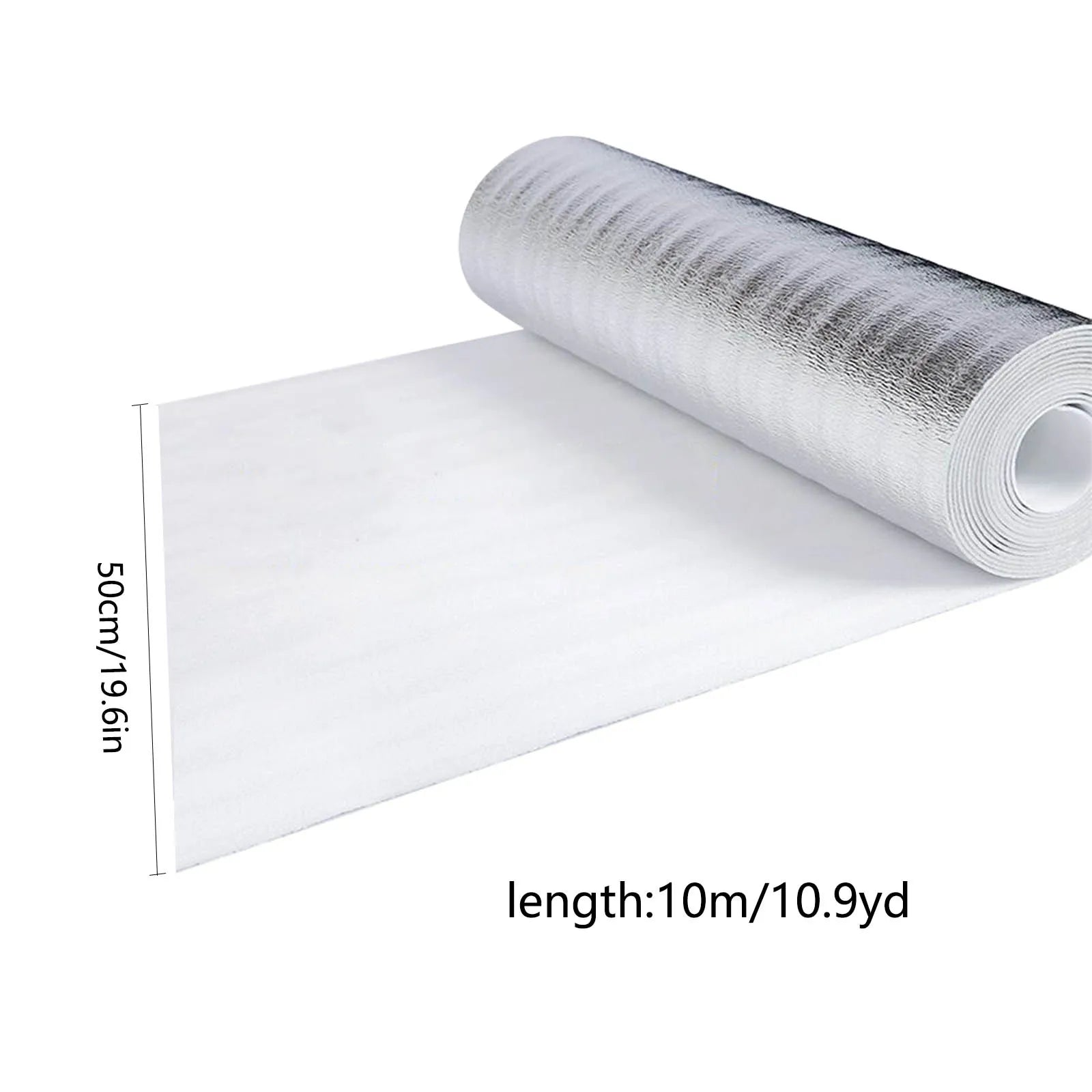 20-50cm 5M Aluminum Foil Thermal Insulation Film Save On Heating Costs Easy To Install And Cut Fit For Various Radiator Models Oasis Select